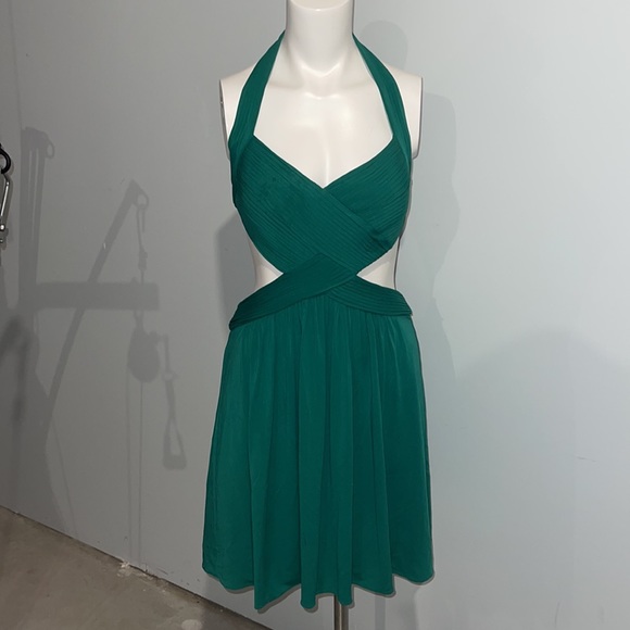 Green dress (M) BCBG - Picture 1 of 4